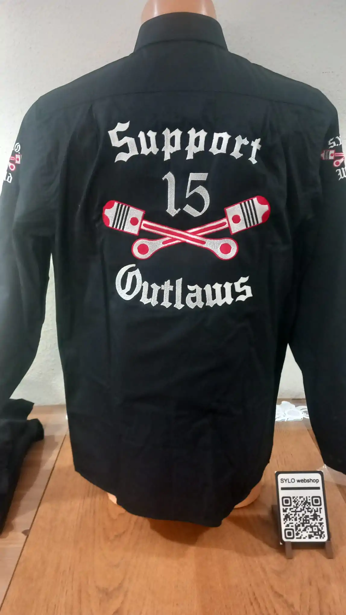Support embroidered man’s shirt - Image 2