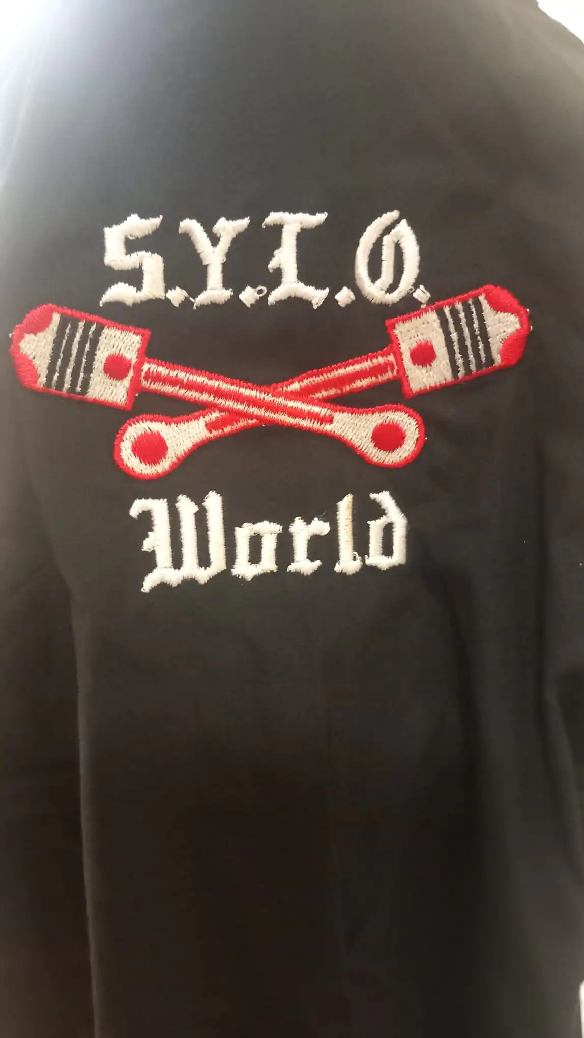 Support embroidered man’s shirt - Image 3